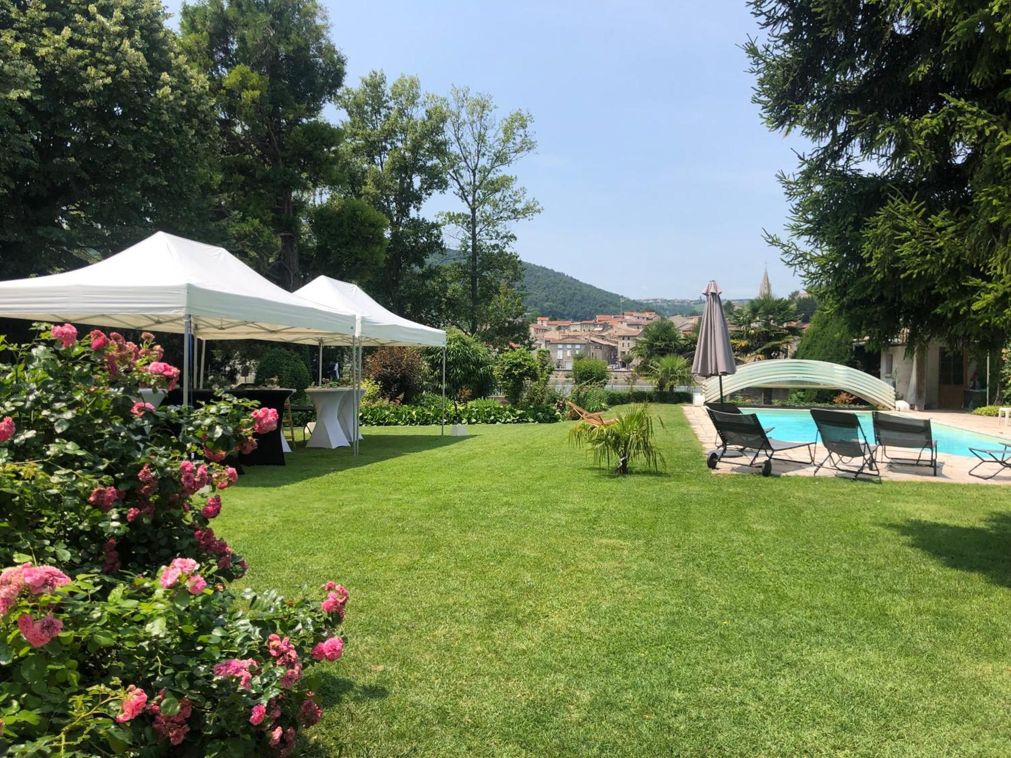 Villa Rhona Andancette Buitenkant foto