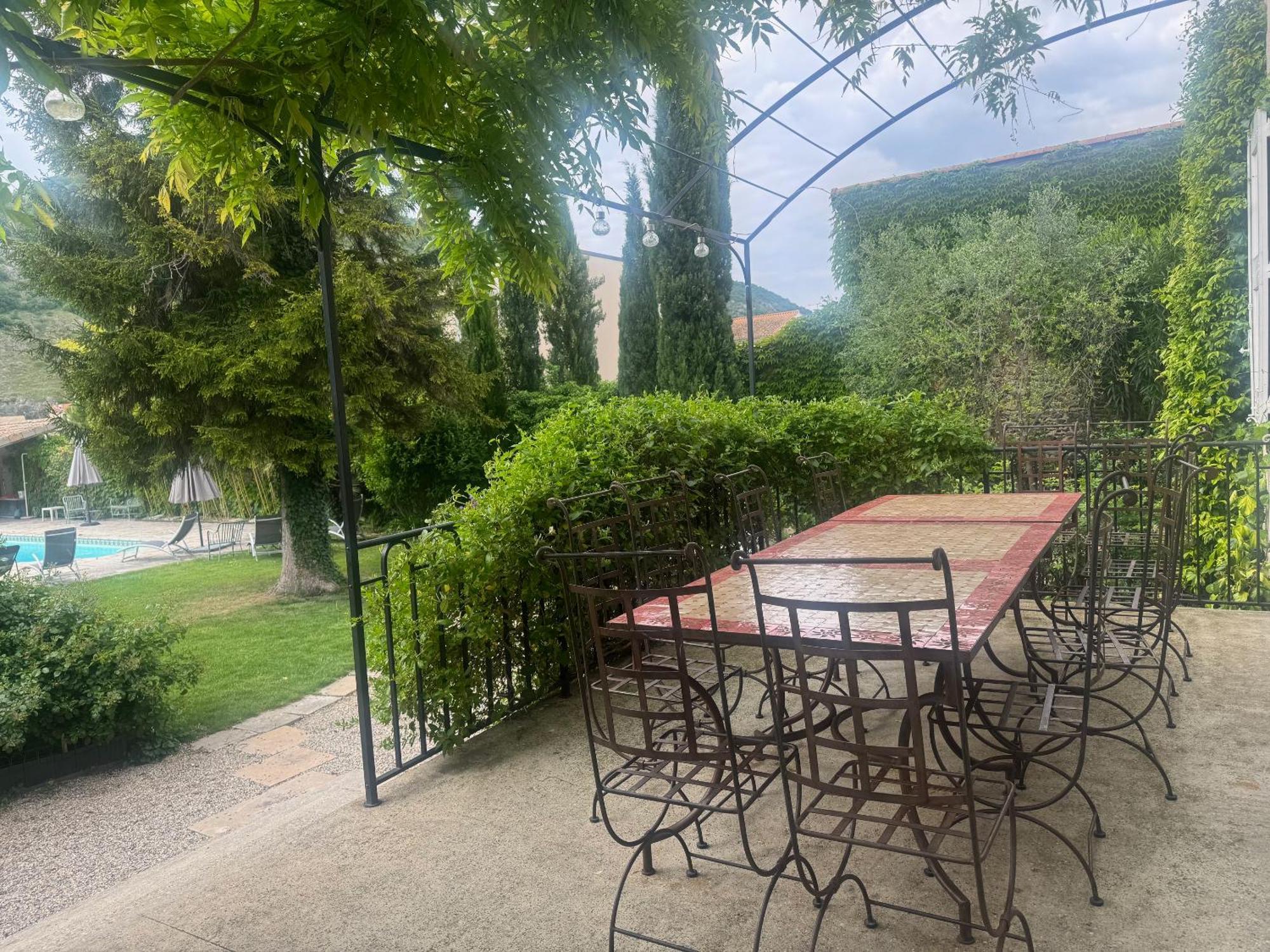Villa Rhona Andancette Buitenkant foto