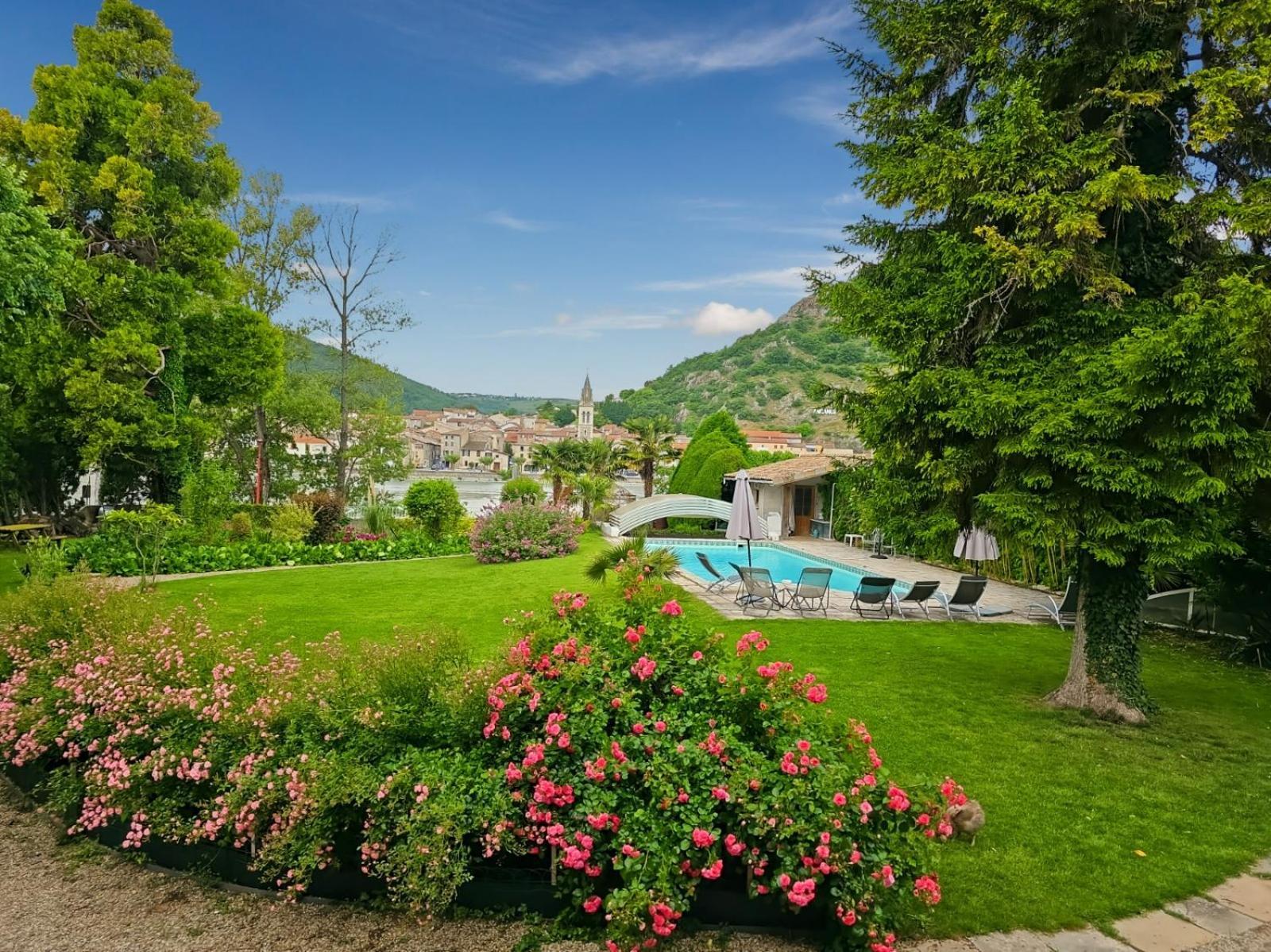 Villa Rhona Andancette Buitenkant foto